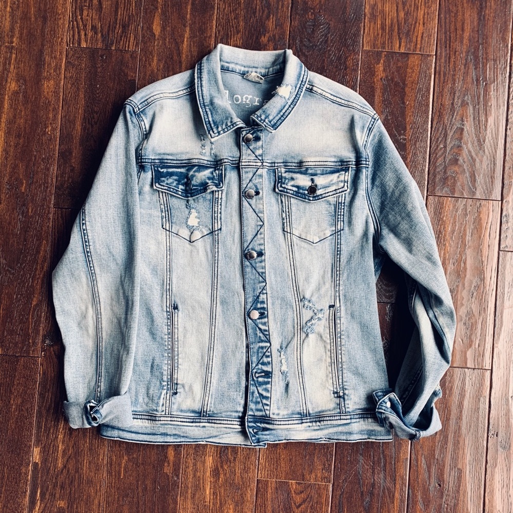 Kilogram Ripped Denim Jacket 🤩 - Picture 2 of 8